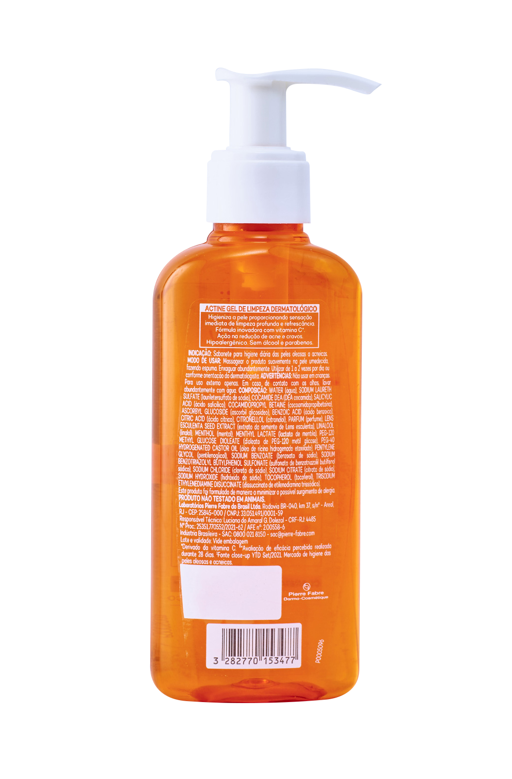 Actine Gel de Limpeza 140g