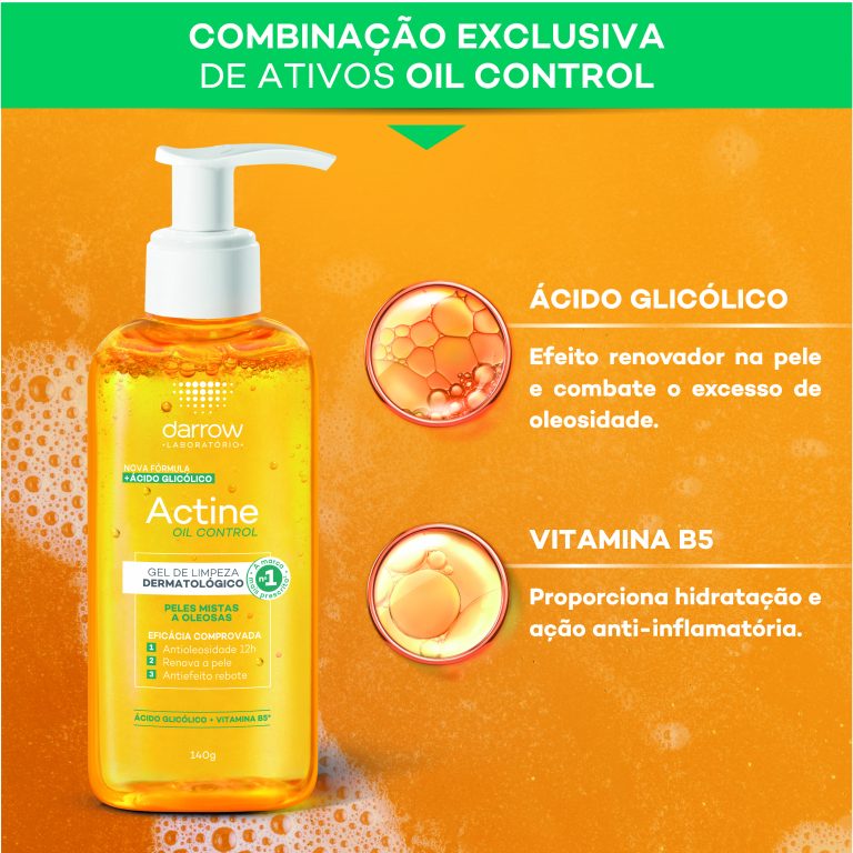 Actine Oil Control Gel de Limpeza 60g
