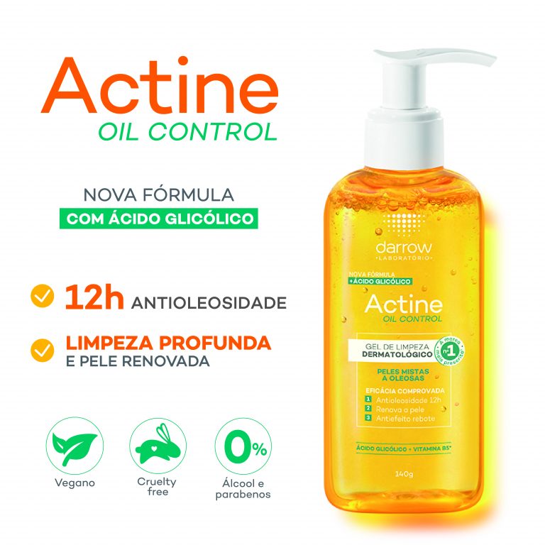 Actine Oil Control Gel de Limpeza 240g
