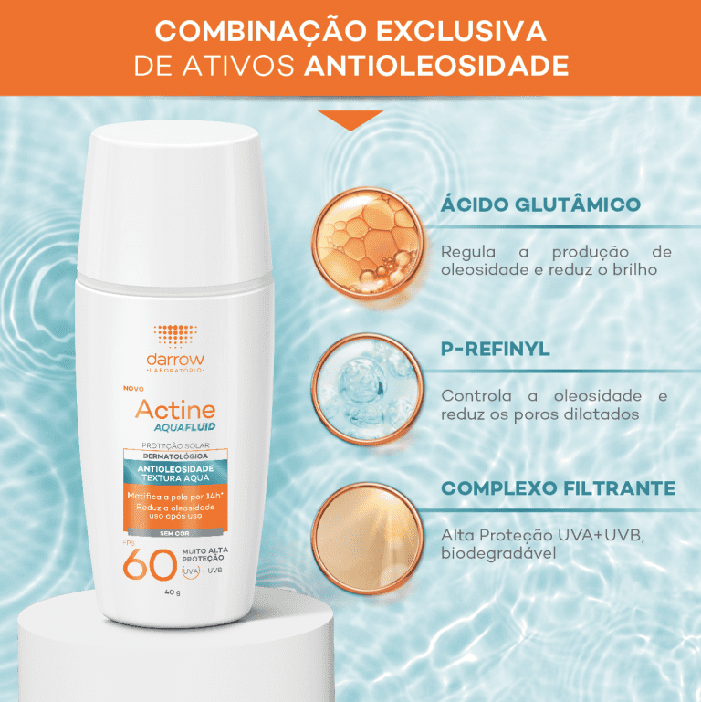 Actine Aquafluid FPS sem cor 40g