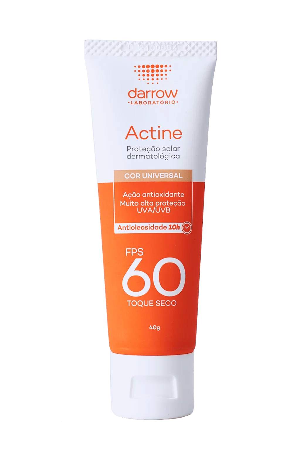 Actine Solar Protetor Solar com cor FPS 60 40g