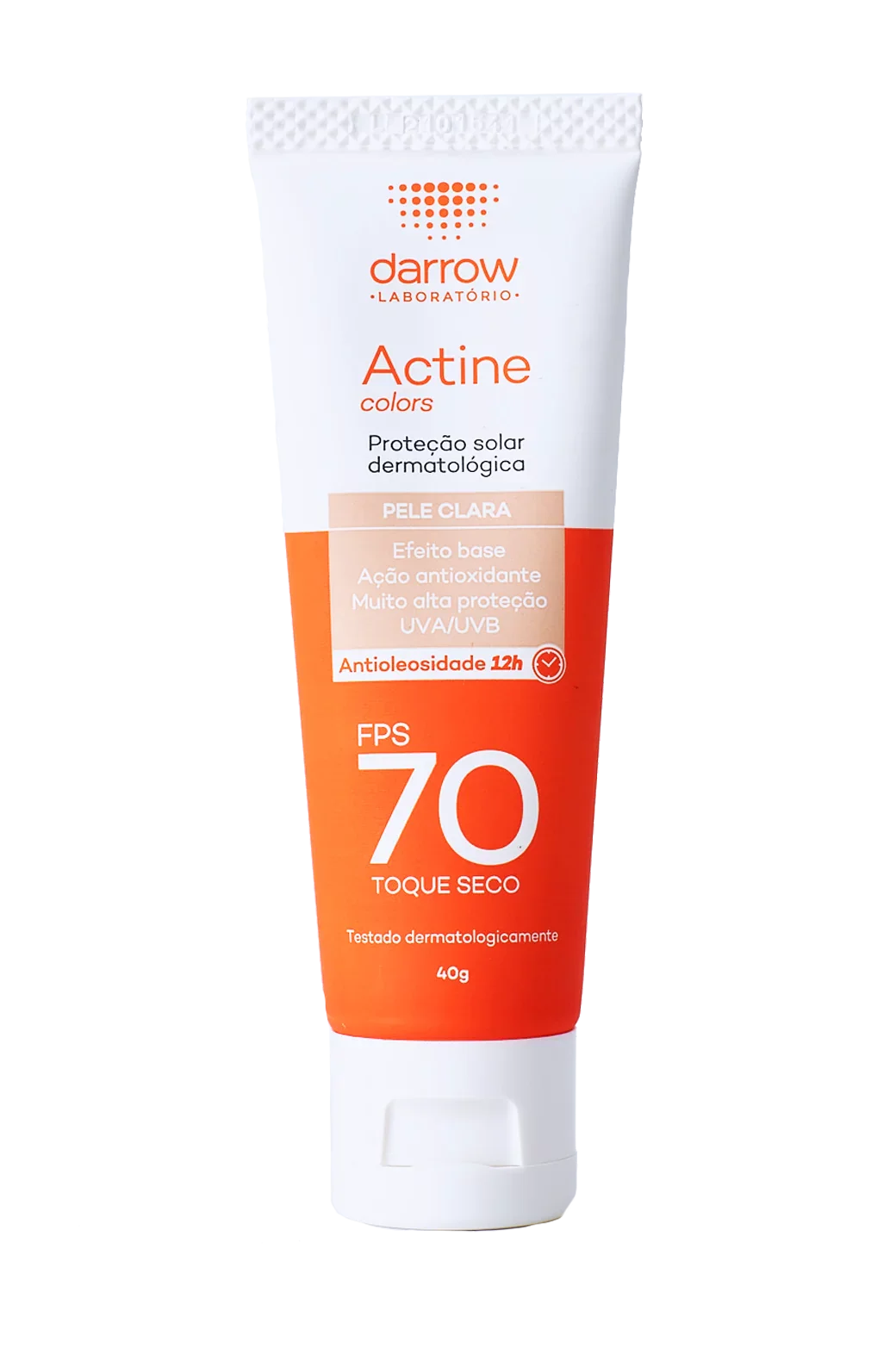 Actine Solar Protetor Solar FPS 70 Pele Clara 40g
