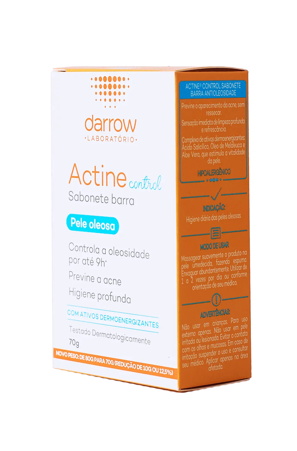 Actine Control Sabonete em Barra 70g