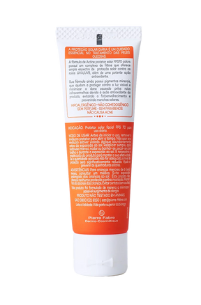 Actine Solar Protetor Solar FPS 70 Pele Morena 40g