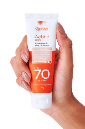Actine Solar Protetor Solar FPS 70 Pele Clara 40g