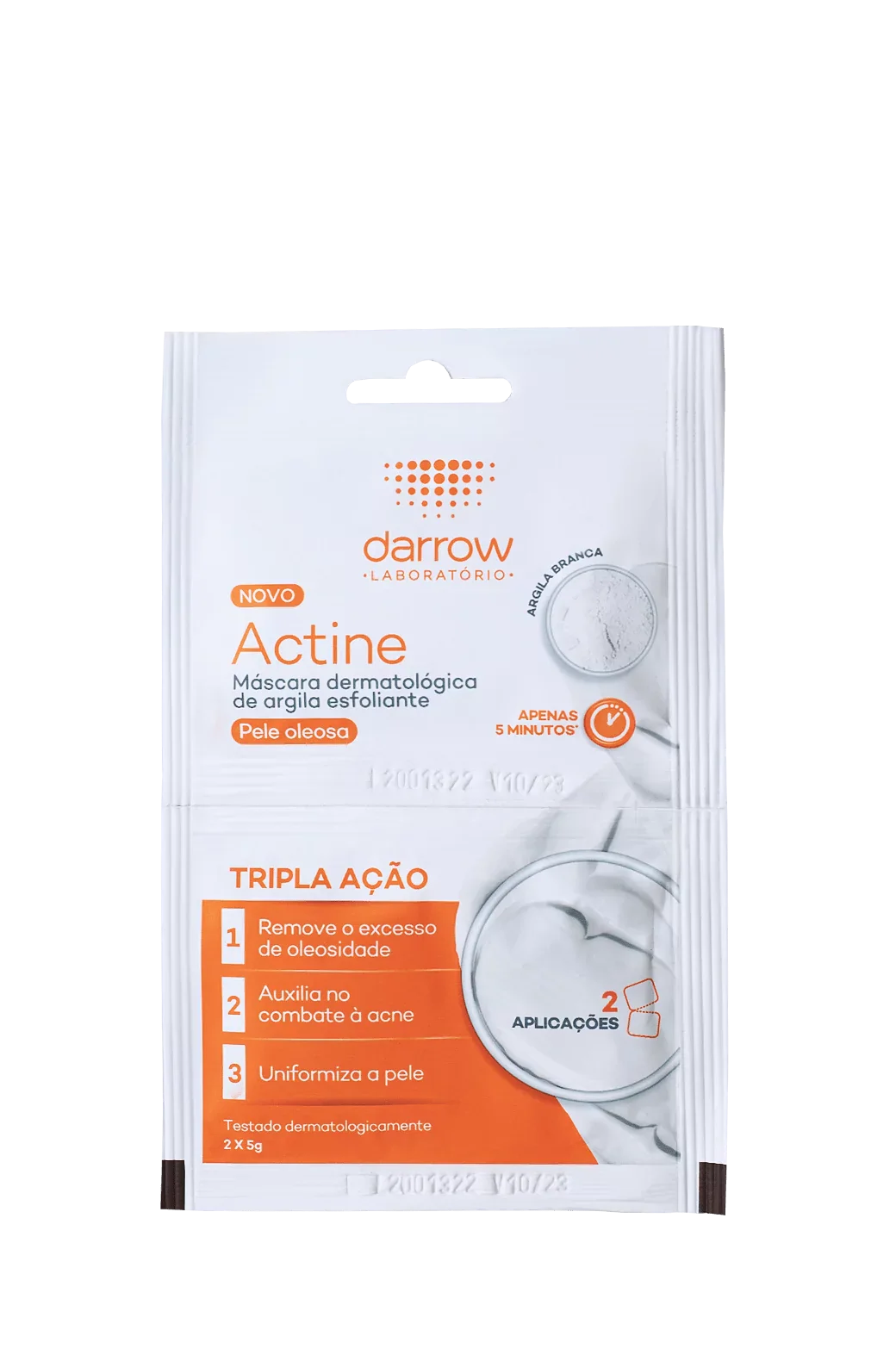 Actine Máscara Esfoliante de Argila 25g