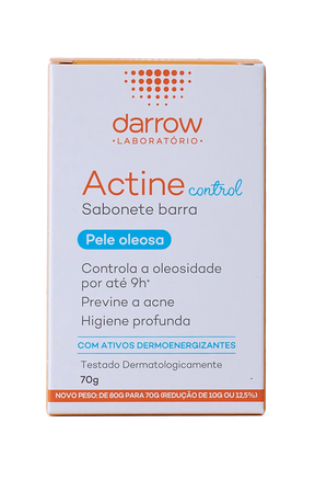 Actine Control Sabonete em Barra 70g